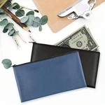 Geeric 2 Pack Money Bags, Zipper Bank Deposit Bag, Pu Leather Cash And Coin P.... Fixed Price $7.50.