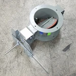 Greenheck HBTR-151 Isolation Damper, 8" Diameter Used. Fixed Price $284.99.