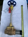 Rego BK9412PT-F30 Straight Globe Valve 1.5" 600 Cwp Cryogenic Liquid Nitrogen. Fixed Price $600.00.