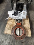 New Surplus Rotork IQT250 Electric Actuator W/6" Valve. Fixed Price $1995.00.