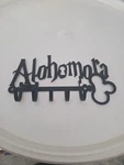 Harry Potter Alohamora Halloween Metal Key Holder Iron Art Wall Mounted. Fixed Price $10.00.