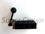 Pneumatic Hand Lever Valve 5 Port Position Toggle Manual Contol SH-410-02-3 Pt. Fixed Price $60.95.