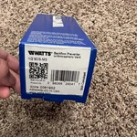 Watts 1/2" 9DS-M3 Backflow Preventer Valve With Atmospheric. Fixed Price $49.99.