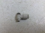 Smc White Pneumatic Flow Control Valve 10 Mm. Fixed Price $10.79.