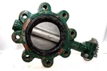 Stockham Ld 712 SS2-B 5" 200PSI Ductile Iron Body Disc Butterfly Valve (B128). Fixed Price $18.75.