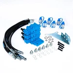 Triple Hydraulic Remote Control Valve Kit Ford Tractor 600 800 2000 3000 Etc. Fixed Price $579.00.