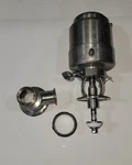 Tri-clover 361-10-A220-2 Sanitary Actuator Valve With Reducing Tee 3-WAY 2" Used. Fixed Price $999.99.