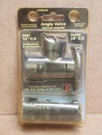 Keeney Quarter Turn Angle Valve With Single Adapter Fitting K2048AVB Nip. Fixed Price $16.99.