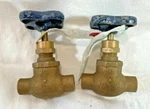 Nibco S-211-Y 1/2" Solder Globe Valves Lot Of NJ2K006. Fixed Price $22.49.