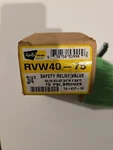 Apollo RVW40-75 Bronze Safety Relief Valve 3/4 Inch Psi. Fixed Price $40.00.