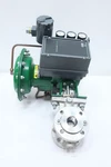 Fisher V150 3622 1052 Size 20 Stainless Pneumatic Control Valve 1-1/2IN. Fixed Price $1321.40.