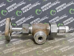 Used Penberthy 330J Offset Pattern Gaugecock 1/2" Fnpt Vent 3/4" Mnpt 4000 Psi. Fixed Price $150.00.