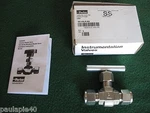 New Parker V-series Stainless Steel Needle Valve A-lok Compression 8A-V8LR-SS. Fixed Price $89.99.