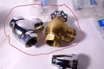 Sloan Control Stop Valves H-700-WH Series Brass Metal Chrome. Fixed Price $69.00.