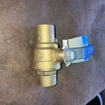Everbilt 116-4-34-EB 3/4 In. Lead Free Brass Sweat X Ball Valve New. Fixed Price $16.00.