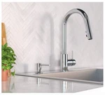 Keeney Chrome Plated 10-OZ Capacity Deck-mount Soap And Lotion Dispenser. Fixed Price $24.00.