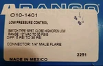 Ranco 010-1401 Low-pressure Refrigeration Control, New. Fixed Price $43.98.