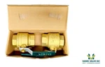 (lot Of 2) 2" Jomar Brass 600 Wog Threaded Ball Valve T-100C Plus (100-408). Fixed Price $179.99.