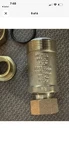 New Zurn Wilkins 34UFX34F-700XL 3/4 Dual Check Valve Lead-free Union. Fixed Price $50.00.