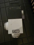 Leybold Ag 287 24 B1 Right Angle Vaccuum Gate Valve Untested. Fixed Price $175.00.