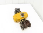 Tufline 2" Flanged Plug W/emerson Pneumatic Actuator Valvetop Positioner. Fixed Price $399.99.