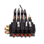 (lot Of 5) Norgren MH01GDA7AMPE Air Control 150 Psig Valve 24V W/ Steel Manifold. Fixed Price $55.99.