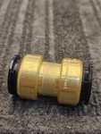 (qty 4) Watts 3/4" Cts X Lead-free Brass Coupling Union Connector. Fixed Price $21.59.