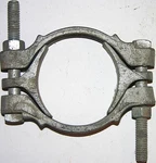 Dixon Valve & Coupling Co. #400 Double Bolt Clamp With Saddles. Fixed Price $57.50.