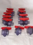 Lot Of 12 Sanking DN15 1/2 Pvc Clear Ball Valve Union Transparent Pipes & 36 +. Fixed Price $79.99.