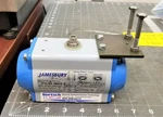 Jamesbury VPVL100SR4/5B Rack And Pinion Actuator, Size 100, Aluminum B10S5. Fixed Price $89.50.