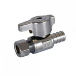 Legend Valve 114-709NL Stop 1/2" 3/8" Brass 125 Psi Pex/comp. Fixed Price $31.09.