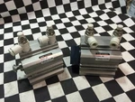 Lot Of 2, Smc Pneumatic Cylinder CQ2KB40-30D, CQ2KB4030D, Shipsameday #1542Z3. Fixed Price $153.30.