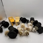 (mixed Lot) Hubbell Twist Lock Turn & Pull Connectors 3 4 Prong. Fixed Price $69.99.