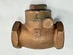 Milwaukee UP509 Ultra-pure 1" Npt 300-WOG Bronze Swing Check Valve. Fixed Price $89.73.