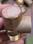 Watts Pressure Relief Valve Series 111, 1/2" Npt Mpt, Cast Bronze Brass 125 Psi. Fixed Price $18.00.
