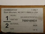 Pentair 7000169631 / LM-4AIRCNTNTNT-01 Jet Pump Valve. Fixed Price $139.31.