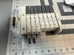 7 Smc Manifold With 4 SSQ2000-10A-3 Each SQ2231DN-51-CB-Q. Fixed Price $49.99.