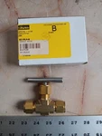 Parker 8Z-V8LN-B Brass Needle Valve 1/2" New In Box!. Fixed Price $27.50.