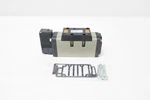 Smc VFR4100-5FZB Pneumatic Solenoid Valve 21-26V-DC 0.9MPA. Fixed Price $84.00.