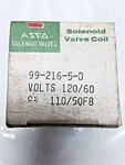 Asco 99-216-5-D Solenoid Valve Coil. Fixed Price $28.84.