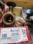 Hoffman 180-1 1/2" Stw Angle Supply VALVE-BRASS-RADIATOR-405066. Fixed Price $80.00.