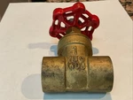 Mueller B&k Brass -solder Gate Valve 1" 100-455HC. Fixed Price $11.00.
