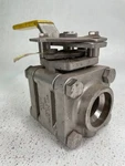 Apollo 86A-207-01 Stainless Ball Valve 1-1/2" Socket End Full Port 1500-PSI Used. Fixed Price $158.12.