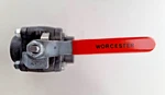 Worcester 1-1/2" 3-PIECE Socket Weld Ball Valve 446PMSW 316SS 1500 Wog. Fixed Price $99.95.