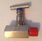 Chem Oil Multi-port Needle Valve SPV8M8FV 1/2" Mnpt X Fnpt 316SS 6000PSI. Fixed Price $24.99.