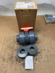 New Nibco Chemtrol 2" Ball Valve U45TB-E. Fixed Price $230.00.