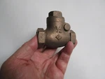 Nos Stockham B320VC 1/2" Bronze Swing Check Valve 200-CWP 125S. Fixed Price $10.00.