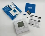 PRO1 T721 Non-programmable Digital Thermostat Push Button Heat Pump/conventional. Fixed Price $27.99.