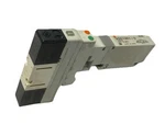 Smc VQC1301-5 Pneumatic Solenoid Valve 5-PORT. Fixed Price $17.99.