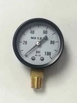 Merrill Manufacturing No-lead Pressure Gauge 0-100 Psi #PGNL100. Fixed Price $9.95.